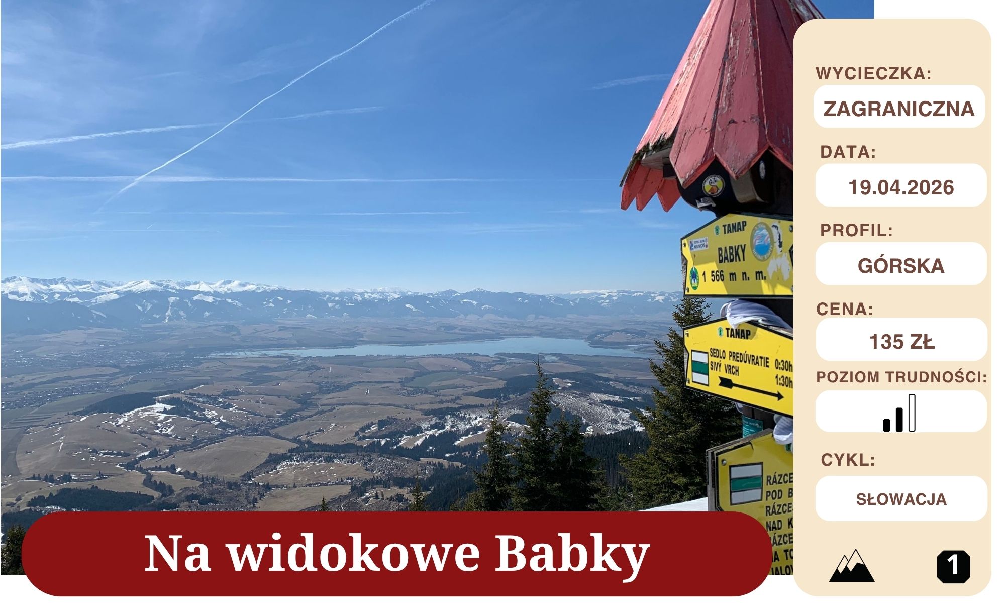 Na widokowe Babky
